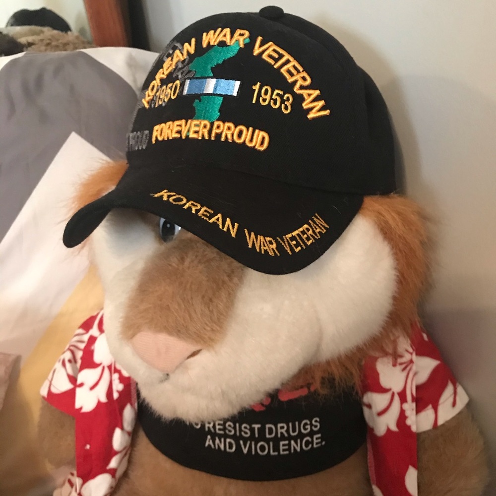 Two Korean War Veteran Hats